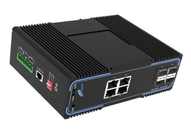 Commutateur contrôlé de Gigabit Ethernet avec 4 ports de POE et 4 fentes de SFP