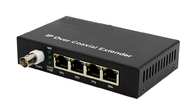 10 / 100M Ethernet aux ports Ethernet coaxiaux du convertisseur 4ch de BNC 1 BNC