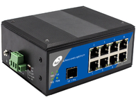 Plein gigabit 1 SFP de POE d'Ethernet de commutateur industriel de fibre et 8 ports de POE