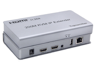 Supplément de l'extension HDMI KVM de clavier de souris d'USB de soutien au-dessus d'IP 1080P 200M