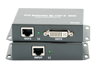 supplément de 1080P 60m Cat5e DVI au-dessus du LAN visuel de câble de réseau d'IP