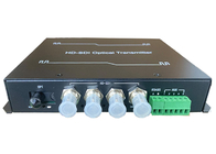 Convertisseur de fibre de 4CH HD-SDI/3G-SDI avec 1 port de SC/FC/ST/LC