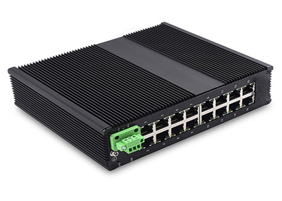 Commutateur Ethernet industriel 10/100Mbps non géré 16 ports RJ45