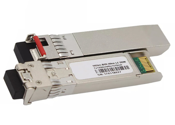 module de 60KM LC 10G SFP+, émetteur-récepteur recto de Bidi SFP WDM 1330nm 1270nm