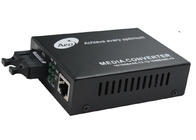 Double convertisseur à plusieurs modes de fonctionnement 10/100Mbps 850nm 1310nm 2km de médias d'Ethernet de fibre