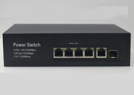 Commutateur Unmanaged d'Ethernet de SFP, 12Gbps commutateur gauche de POE du gigabit 4