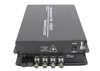 émetteur-récepteur visuel AHD/CVI/TVI de fibre de 1ch/2ch/4ch/8ch/16ch 1080P 720P