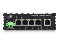 5 ports Ethernet 10/100/1000TX industriels du commutateur 5 d'Ethernet de commutateur gauche de POE