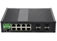 Ports de POE de l'Ethernet 10GB de fibre de POE de fentes contrôlées du commutateur 4 10GB SFP+ et de 8 gigabits