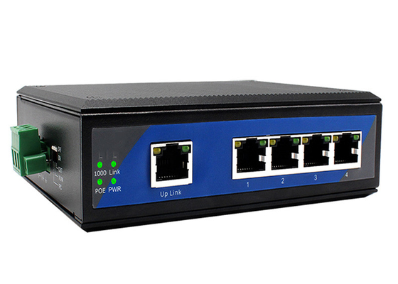 Appui d'enregistrement et transfert gauche VLAN CBIT de 5 100M Industrial Ethernet Switch