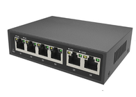 Commutateur Ethernet POE de 6 ports Gigabit complet 1-4 Prise en charge BT PoE MAX 90W
