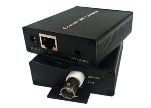 10/100 Mbps Ethernet sur coax Extender 1*BNC+1*LAN 1,5 km alimentation par courant DC12V