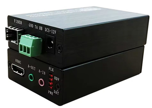 Convertisseur de fibre HDMI 1080P Audio bidirectionnel RS232 sur le prolongateur à fibre optique