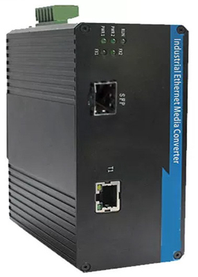 Commutateur à fibre SFP industrielle 1 port 100BASE SFP + 1 port 10 / 100BASE-T