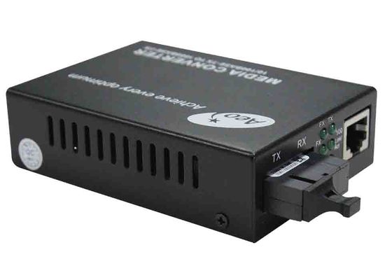 Convertisseur simple de médias de fibre de mode unitaire de Sc 20KM