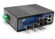 Ethernet SFP et 4 10/100Mbps et 4 10/100Mbps SFP de gigabit du commutateur 2 de fibre de SFP