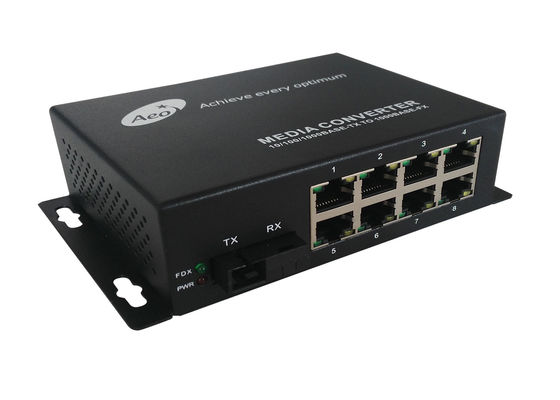 convertisseur commercial des médias 1310/1550nm, fibre au convertisseur des médias RJ45