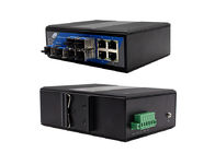 Commutateur de fibre de SFP d'Ethernet de 10 ports avec 6 fentes de SFP et 4 ports Ethernet