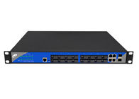 Gigabit SFP du commutateur 16 10/100M Optical 2 de fibre d'Ethernet de bâti de support 4 ports de Gigabit Ethernet