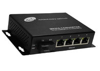 mode unitaire POE d'Ethernet de 14Gbps 4 de fibre simple gauche de commutateur