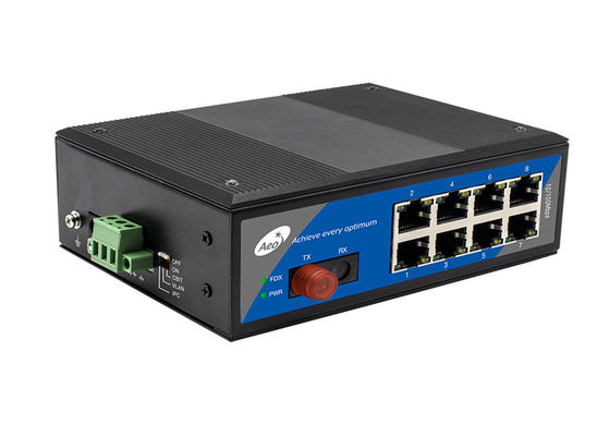 Convertisseur industriel de médias de Gigabit Ethernet