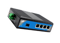 ports Ethernet de la fente 4 de SFP du gigabit 1 de commutateur de 1000M Industrial Unmanaged Ethernet