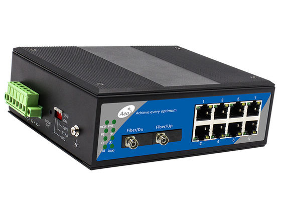 Port industriel du commutateur 8 de soutien 10/100Mbps POE de CBIT
