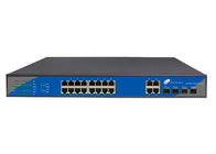 10/100/1000M commutateur d'Ethernet de SFP de commutateur de 16+4+4 POE avec 4 ports combinés