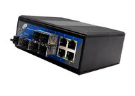 1632 commutateur gauche de Gigabit Ethernet des octets 10 avec les ports optiques de fibre