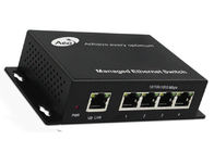4 appui gauche du supplément 250m VLAN CBIT du commutateur de réseau de Gigabit Ethernet IPC