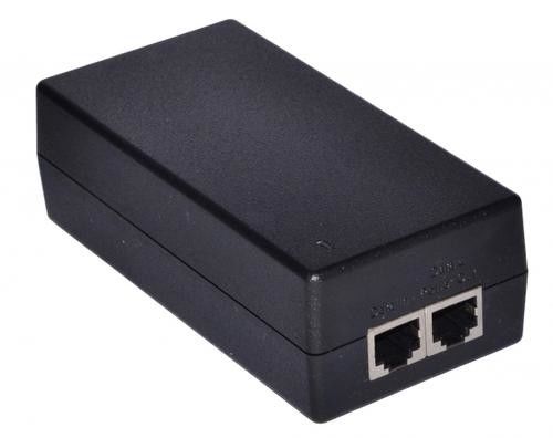 L'injecteur gauche de POE du gigabit 2 avec le C.C simple de port de POE a entré 15.4W