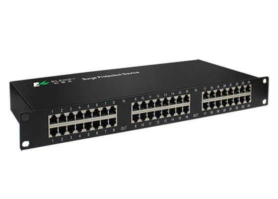 24 puissances gauches d'auto-adaptation au-dessus de protecteur de montée subite d'Ethernet
