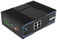 Commutateur fibre Ethernet géré 10/100/1000Mbps 4 ports Ethernet SFP et 4 POE