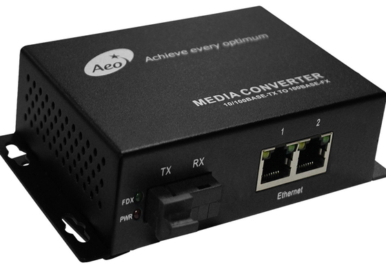 1310/1550nm convertisseur de médias de fibre de Sc 20km, convertisseur de médias d'Ethernet