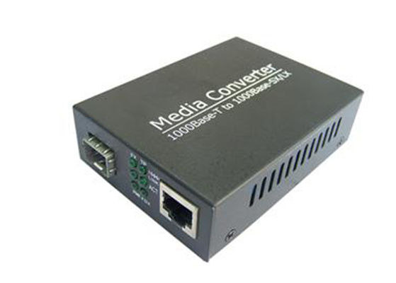 100km 10 100 1000M Media Converter One SFP un port Ethernet