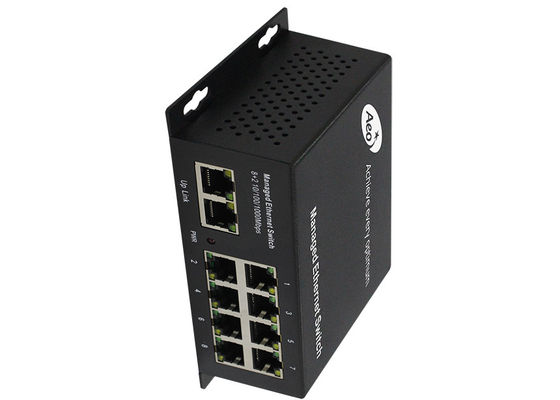 Commutateur de réseau gauche du supplément 250m 8 Gigabit Ethernet d'IPC